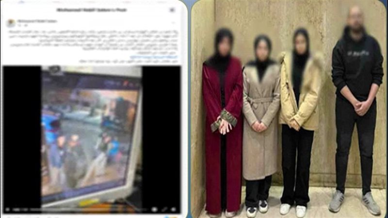 المتهمين والواقعة