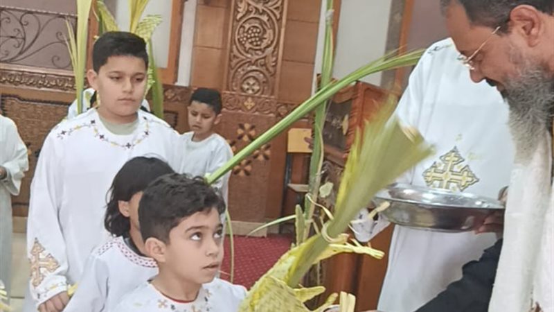 احتفالات أحد الشعانين