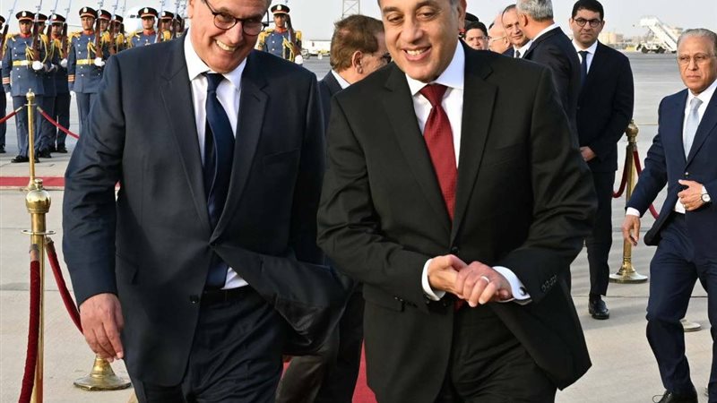 رئيس الوزراء يستقبل نظيره المغربي