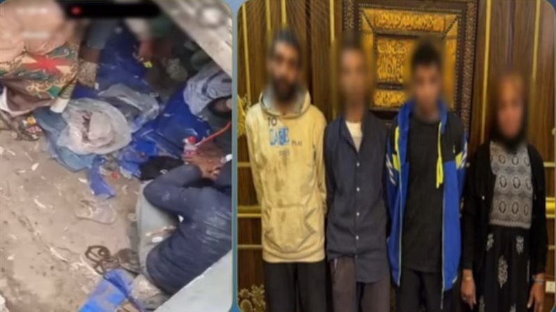 المتهمين والواقعة