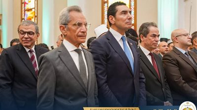 وزير شئون المجالس النيابية يشارك في احتفالية الطائفة الإنجيلية بعيد القيامة المجيد