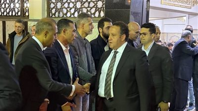 نقيب المهندسين يؤدي واجب العزاء في الشهيد المهندس حسام صادق خليفة