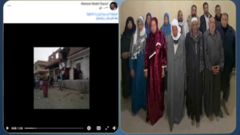 المتهمين والواقعة