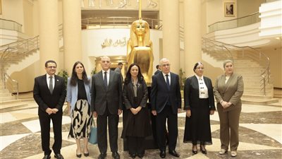 مايا مرسي تشهد افتتاح الغرف الصديقة للطفل بمقر مكتب النائب العام