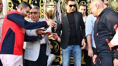 وزير الشباب ومحافظ الدقهلية يشهدان ختام دورة كرة قدم بمركز شباب منشأة عبدالرحمن