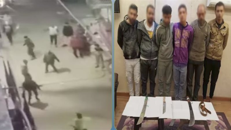 المتهمين والواقعة