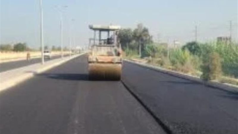 مشروعات رصف الطرق