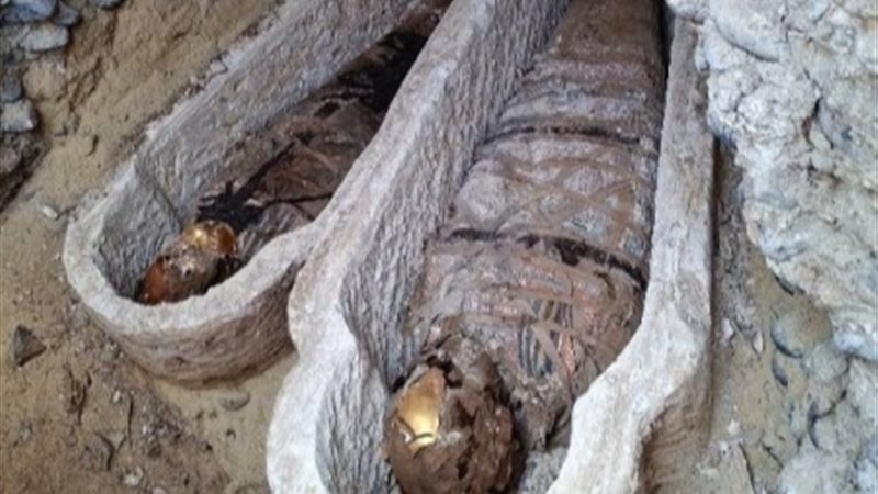 كشف أثرى جديد لمقبرة