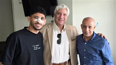 مدير الكرة بالزمالك يزور «قطة» 