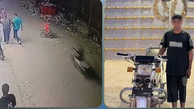 القبض على طالب قاد دراجة نارية وتسبب في إصابة طفل ببني سويف