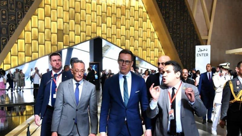 جانب من الزيارة