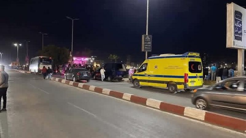 مقر الحادث بسوهاج