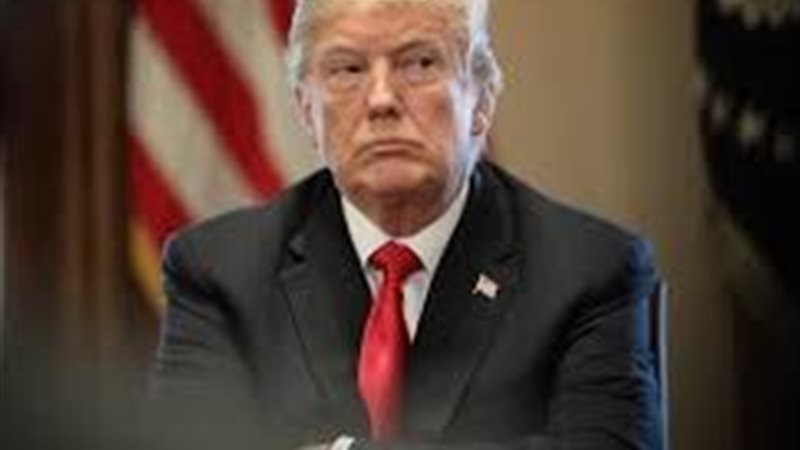 الرئيس الأمريكي دونالد