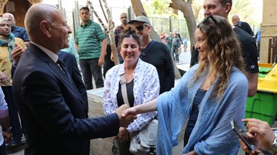محافظ القاهرة يتفقد أعمال التطوير الجارية بمشروع تطوير منطقة القاهرة التاريخية