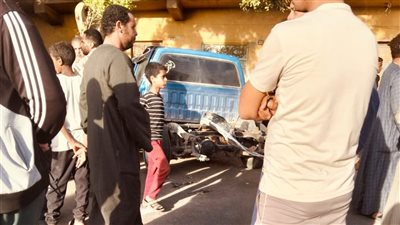 بعد إصابة 5 أشخاص.. ننشر صور حادث تصادم تريلا و3 سيارات في قنا