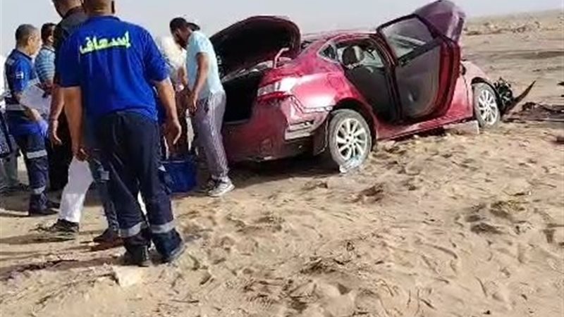 إصابة سيدة وسائق