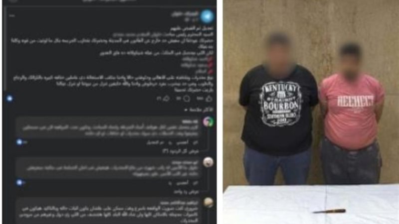 المتهمين والواقعة