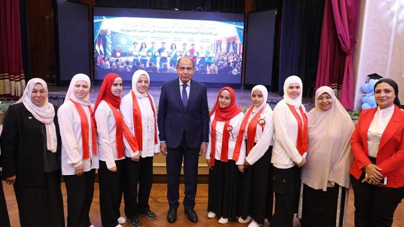 جانب من التكريم 