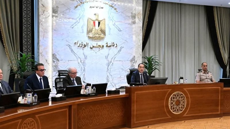 جانب من اجتماع الحكومة