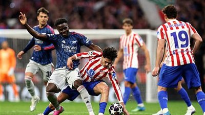 التعادل الإيجابي يحسم موقعة أتلتيكو مدريد وأرسنال في ذهاب نصف نهائي دوري الأبطال