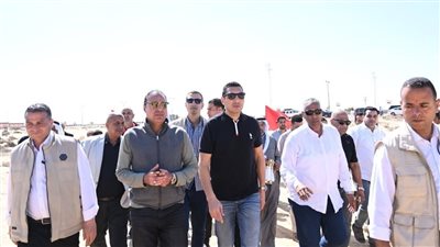 وزير الرياضة يتفقد مركز شباب الشهداء بمحافظة شمال سيناء ويتابع معدلات التنفيذ