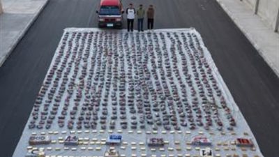 قيمتها 116 مليون جنيه.. ضبط 2 طن مخدرات بحوزة تشكيل عصابي بالسويس| صور