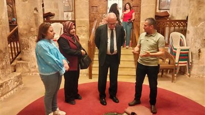 السفير السويدي يتفقد أبرز المزارات الأثرية بالمنيا ضمن جولة سياحية موسعة