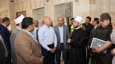 وزير الأوقاف ومحافظ القاهرة يتابعان أعمال الترميم لعددٍ من المساجد والأماكن الأثرية بوسط القاهرة