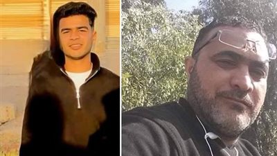 عاشا وماتا معا...تشييع جنازة أب ونجله لقيا مصرعهما فى حادث تصادم بالشرقية