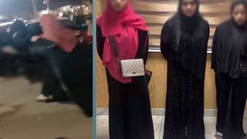 مشاجرة سيدات العجوزة