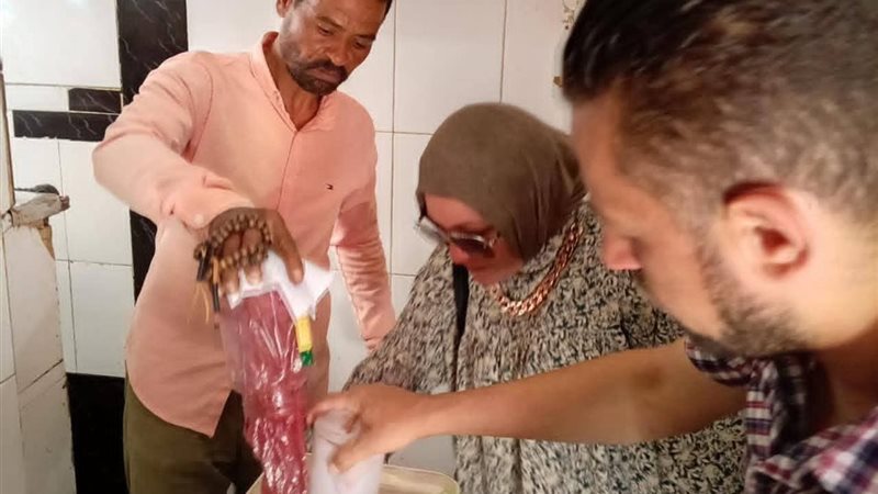 إعدام ربع طن أغذية