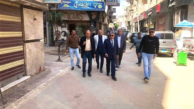 محافظ الدقهلية يتفقد المشروعات الخدمية بمنطقة 
