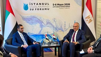 وزير الري يلتقي مساعد وزير الخارجية الإماراتي لبحث تحضيرات عقد مؤتمر الأمم المتحدة للمياه 2026
