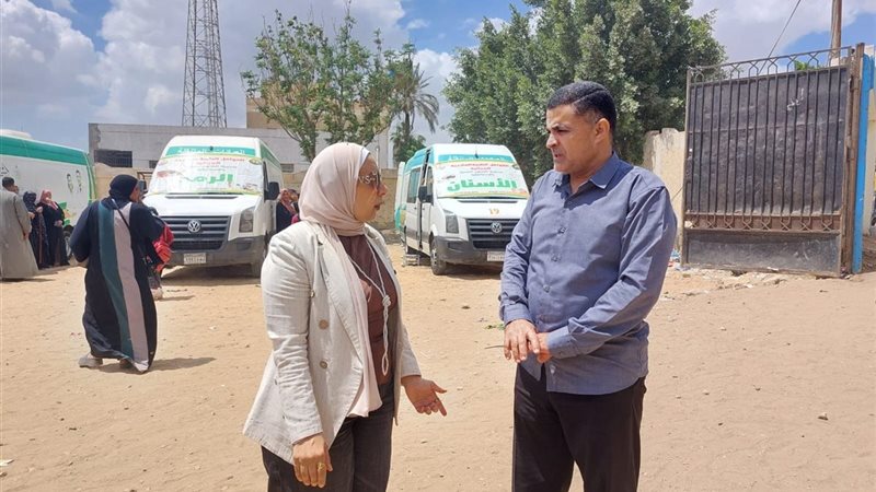 فاعليات القافلة الطبية