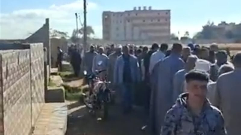 جانب من الجنازة 