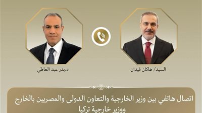 مصر وتركيا تبحثان تطورات المفاوضات الأمريكية الإيرانية