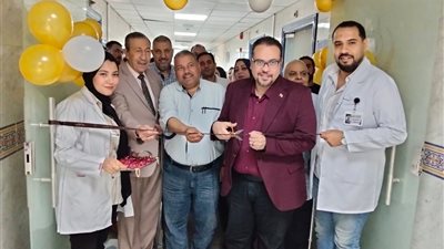 وكيل «صحة الشرقية» يفتتح جناح العناية المركزة الجديد بمستشفى ديرب نجم المركزي