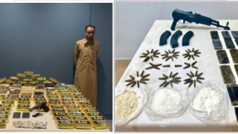 المتهمون والمضبوطات 