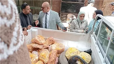 ضبط 231 كيلو لحوم ودواجن ولانشون فاسد خلال حملات رقابية بالمنيا