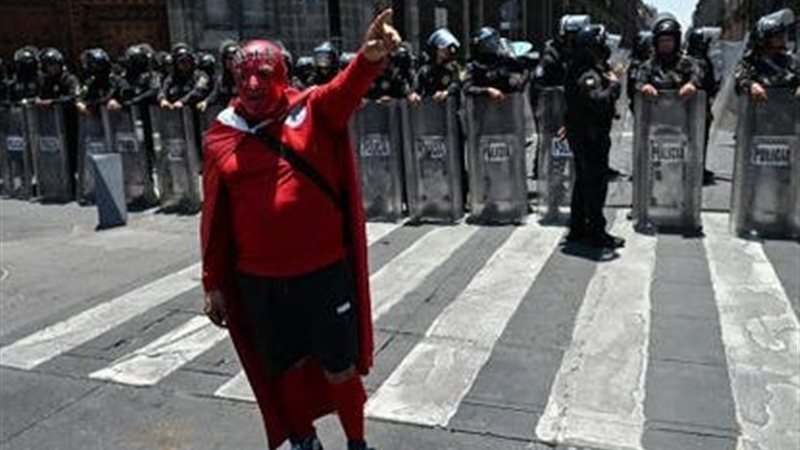 مظاهرات في المكسيك تهدد مونديال 2026