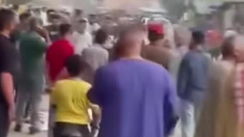 جانب من الحادث 
