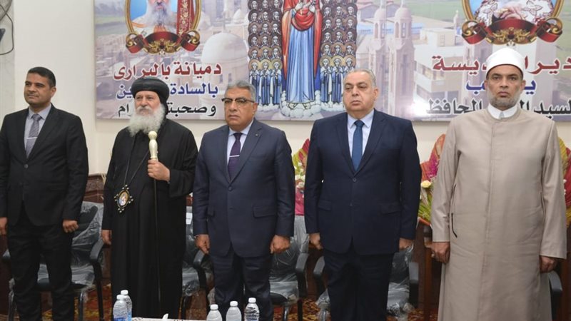 محافظ الدقهلية بدير