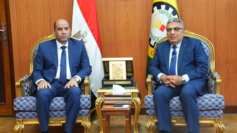استقبال وزير العمل