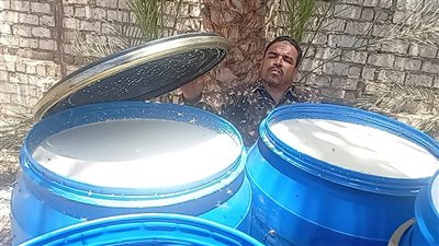ضبط 10 براميل ألبان فاسدة ومواد محظورة داخل مصنع جبن بالمنيا