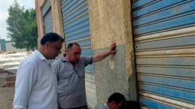 غلق 27 منشأة مخالفة في حملة رقابية موسعة بالرحمانية في البحيرة