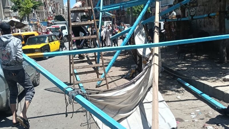 جانب من حملات الإزالة