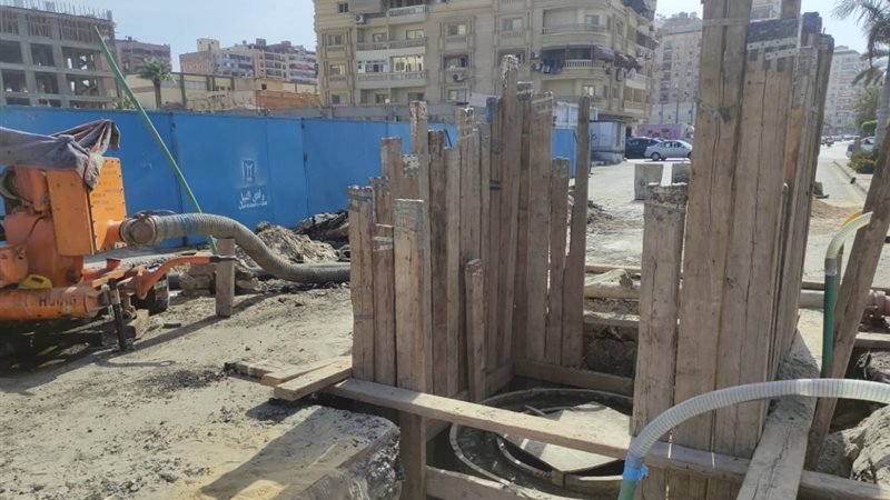 جانب من أعمال المشروع