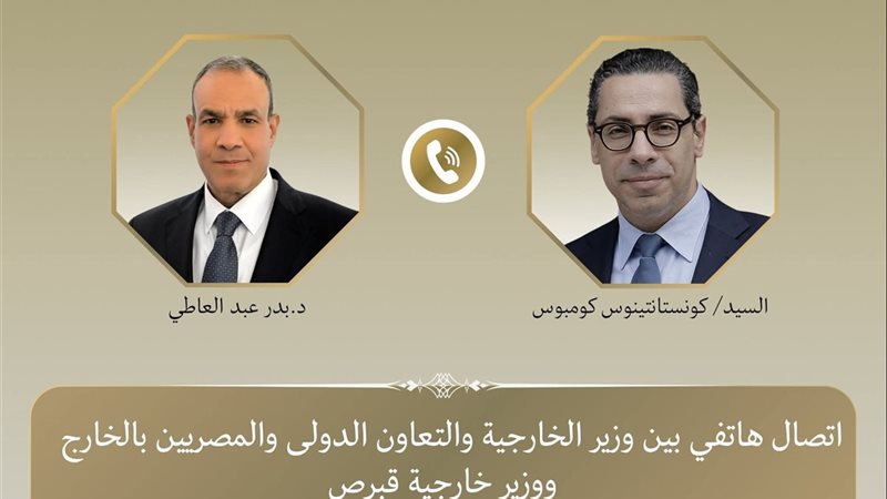 الدكتور بدر عبد العاطى وزير الخارجية 
