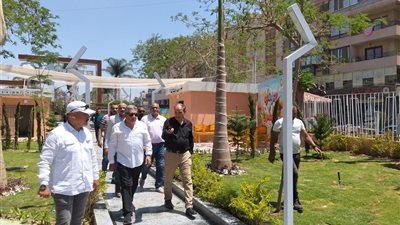 محافظ الدقهلية يتفقد الحدائق العامة في المنصورة ويشدد على تطويرها لاستقبال العائلات