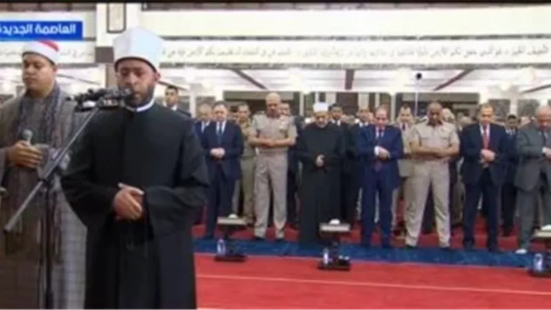 الرئيس السيسي يؤدي